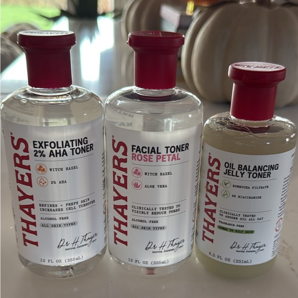 Brand new Thayers products